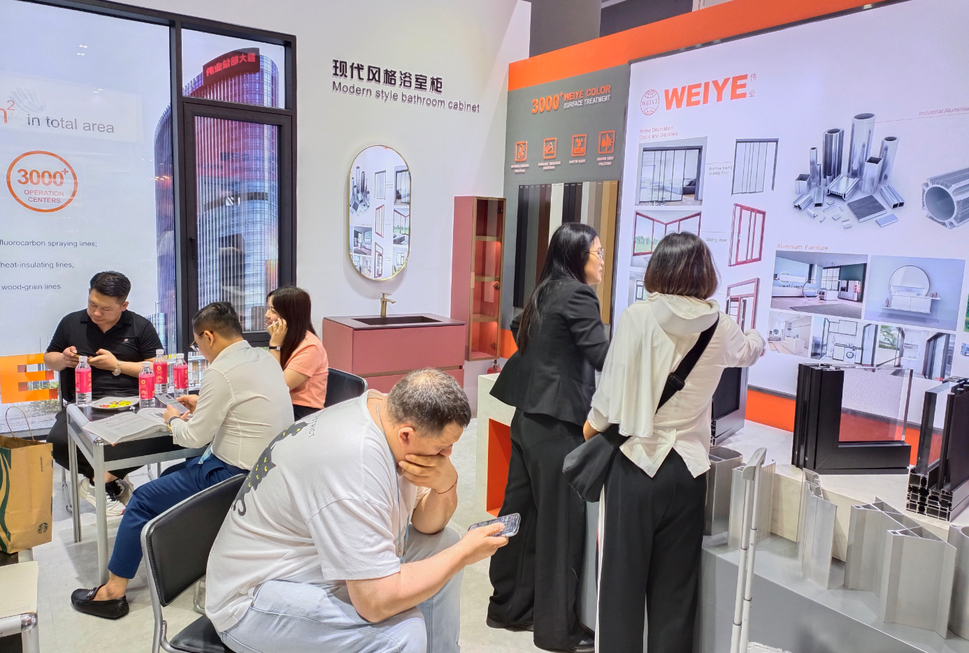 Canton Fair, Global Share鋁產(chǎn)業(yè) “鏈動(dòng)”廣交會(huì )！偉業(yè)鋁材與世界相約