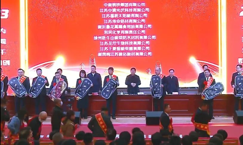 江蘇偉業(yè)喜獲新沂經(jīng)開(kāi)區“突出貢獻”“金牌項目”雙項榮譽(yù)